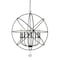 Z-Lite Tull 8 Light Chandelier, Matte Black 458-30MB - alternate 1